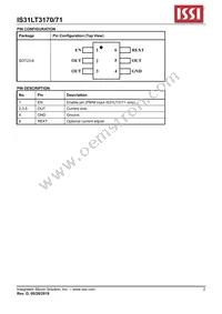 IS31LT3171-STLS4-TR Datasheet Page 2