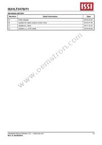 IS31LT3171-STLS4-TR Datasheet Page 19