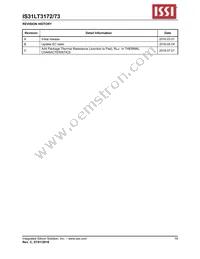 IS31LT3173-GRLS2-TR Datasheet Page 19