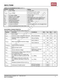 IS31LT3350-V1STLS2-TR Datasheet Page 4