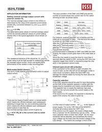 IS31LT3380-GRLS3-TR Datasheet Page 9