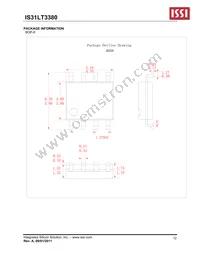 IS31LT3380-GRLS3-TR Datasheet Page 12