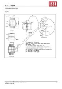 IS31LT3505-SLS2-TR Datasheet Page 14