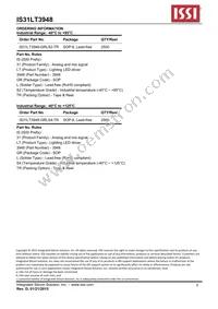 IS31LT3948-GRLS2-TR Datasheet Page 3