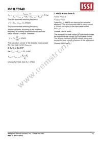 IS31LT3948-GRLS2-TR Datasheet Page 15