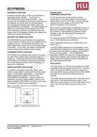 IS31PW8200-QFLS2-TR Datasheet Page 14