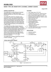 IS32BL3552-ZLA3-TR Datasheet Cover