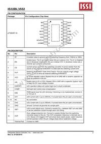 IS32BL3552-ZLA3-TR Datasheet Page 2