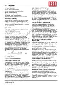 IS32BL3554-ZLA3-TR Datasheet Page 9