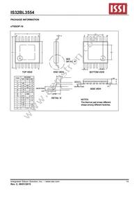 IS32BL3554-ZLA3-TR Datasheet Page 14