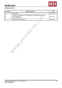 IS32BL3554-ZLA3-TR Datasheet Page 16