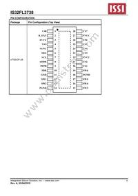 IS32FL3738-ZLA3 Datasheet Page 4