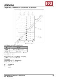 IS32FL3740-ZLA3 Datasheet Page 14