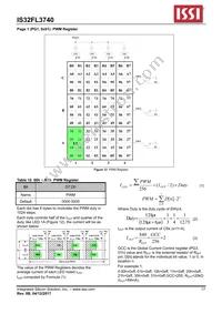 IS32FL3740-ZLA3 Datasheet Page 17