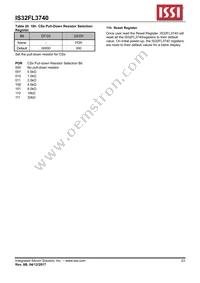IS32FL3740-ZLA3 Datasheet Page 23