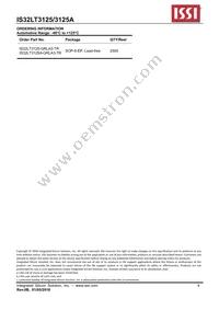 IS32LT3125A-GRLA3-TR Datasheet Page 4