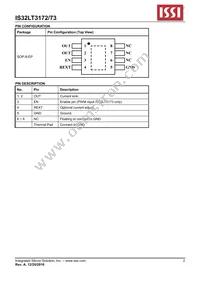 IS32LT3172-GRLA3-TR Datasheet Page 2