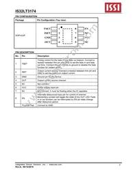 IS32LT3174-GRLA3-TR Datasheet Page 2