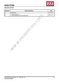 IS32LT3180-ZLA3-TR Datasheet Page 17