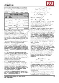 IS32LT3181-ZLA3-TR Datasheet Page 13