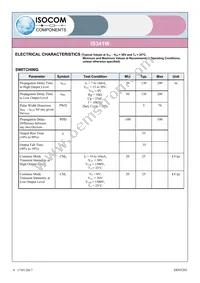 IS341W Datasheet Page 4