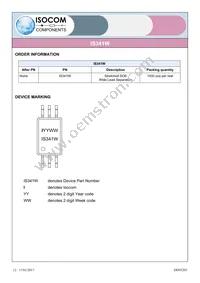 IS341W Datasheet Page 12