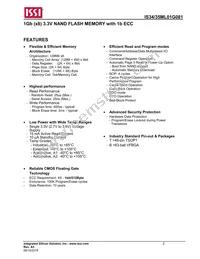 IS34ML01G081-TLI-TR Datasheet Page 2