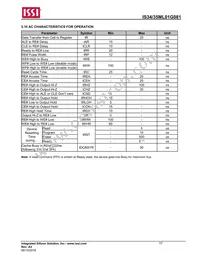IS34ML01G081-TLI-TR Datasheet Page 17