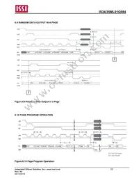 IS34ML01G084-TLI-TR Datasheet Page 22