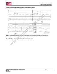 IS34ML01G084-TLI-TR Datasheet Page 23