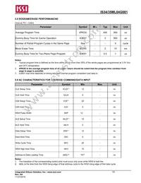 IS34ML04G081-TLI-TR Datasheet Page 15