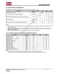 IS34ML04G084-TLI-TR Datasheet Page 15