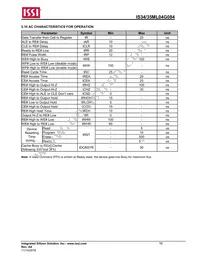 IS34ML04G084-TLI-TR Datasheet Page 16