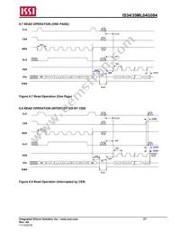 IS34ML04G084-TLI-TR Datasheet Page 20