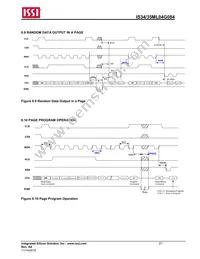 IS34ML04G084-TLI-TR Datasheet Page 21