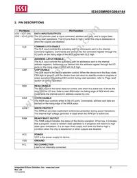 IS34MW01G164-BLI Datasheet Page 9