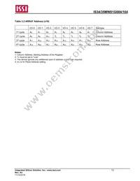 IS34MW01G164-BLI Datasheet Page 13