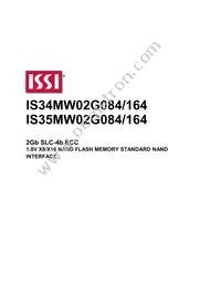 IS34MW02G084-TLI-TR Datasheet Cover