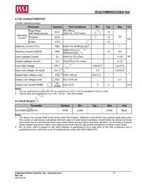 IS34MW02G084-TLI-TR Datasheet Page 17