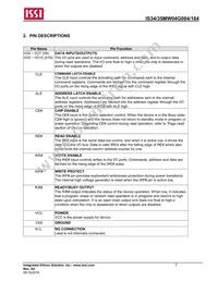 IS34MW04G084-TLI-TR Datasheet Page 7