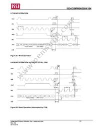 IS34MW04G084-TLI-TR Datasheet Page 22