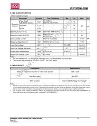 IS37SML01G1-LLI Datasheet Page 11