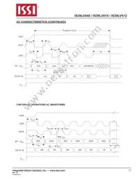 IS39LV010-70VCE Datasheet Page 17