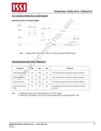 IS39LV010-70VCE Datasheet Page 19