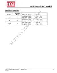 IS39LV010-70VCE Datasheet Page 22