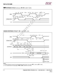 IS41LV16100B-60TLI-TR Datasheet Page 18