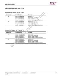 IS41LV16100B-60TLI-TR Datasheet Page 19