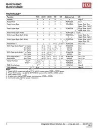 IS41LV16100C-50KLI-TR Datasheet Page 4