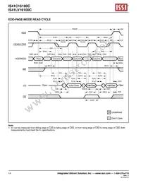 IS41LV16100C-50KLI-TR Datasheet Page 14