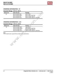IS41LV16100C-50TI Datasheet Page 20